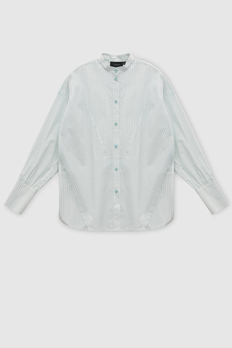 Женская блузка-рубашка с хлопком, Модель FAD110109, Фото №7