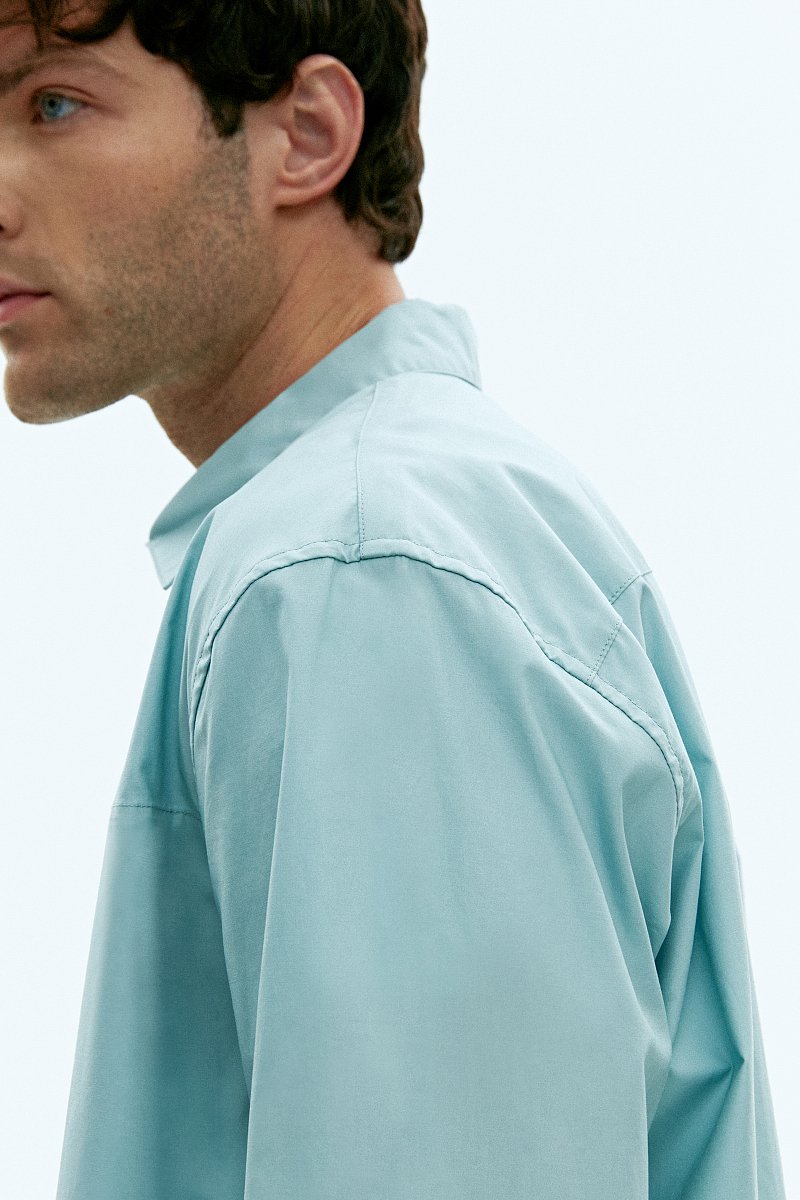 Рубашка прямого силуэта из хлопка, Модель FAD21078, Фото №6