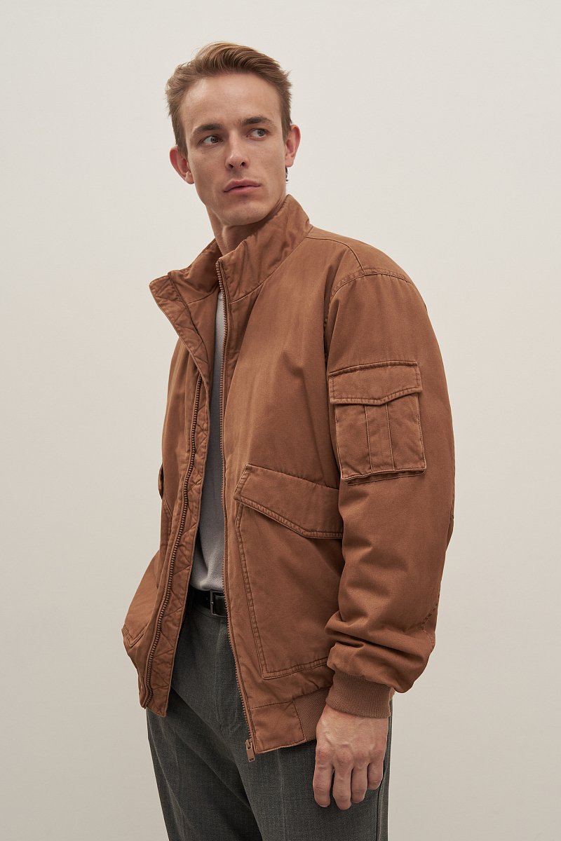 Куртка утепленная из хлопка, Модель FAD210102, Фото №4