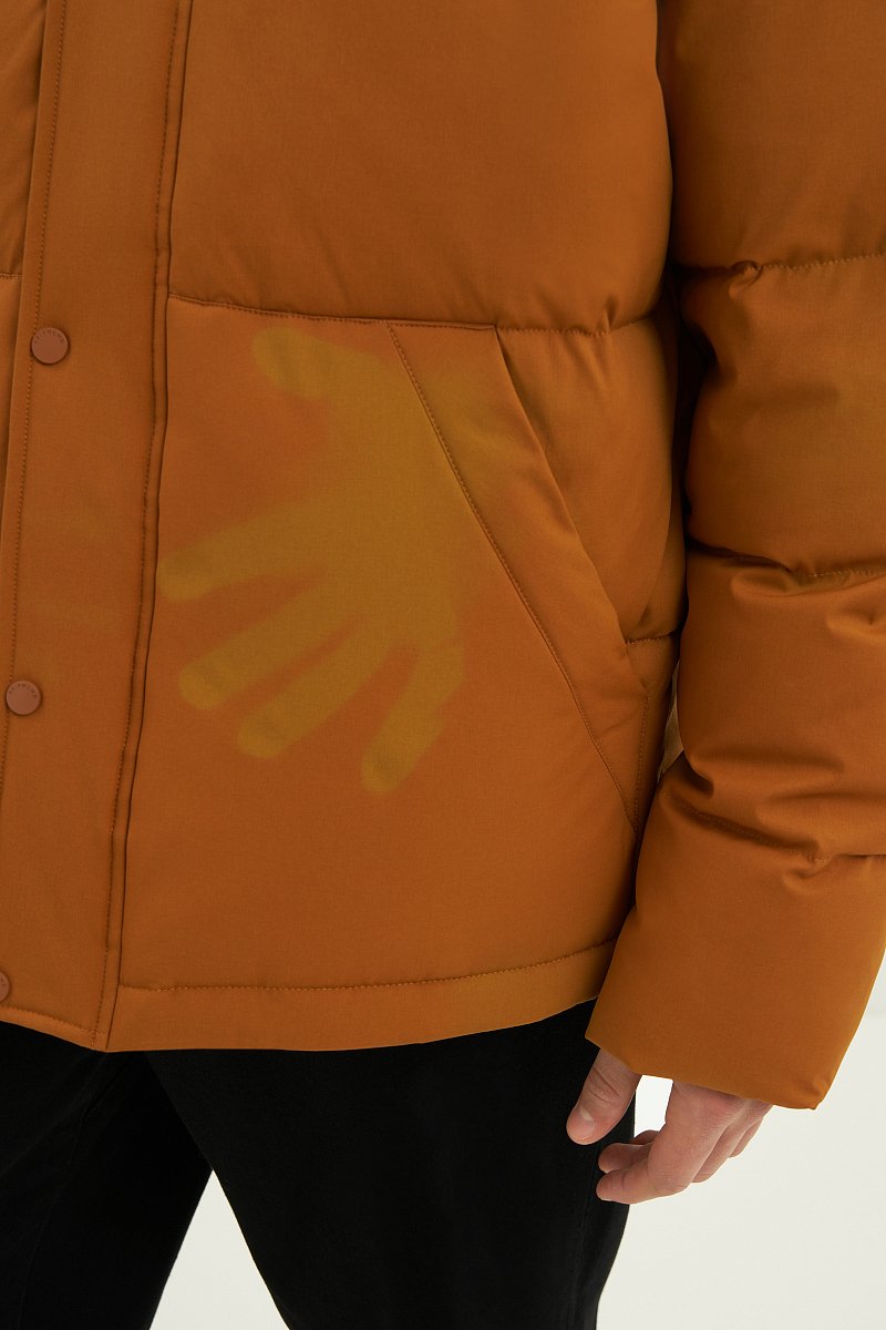 Куртка утепленная из термоткани, Модель FAD210108, Фото №7