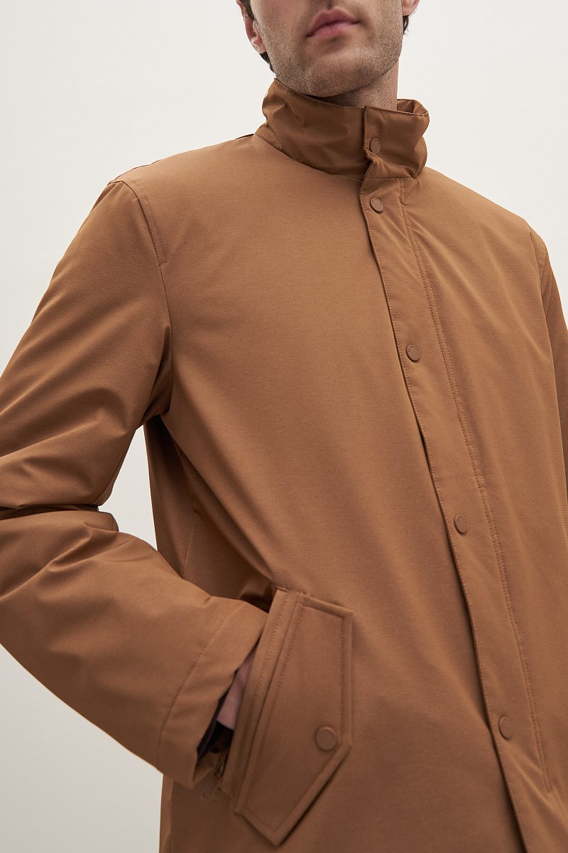 Куртка утепленная с воротником стойкой, Модель FAD210118, Фото №3