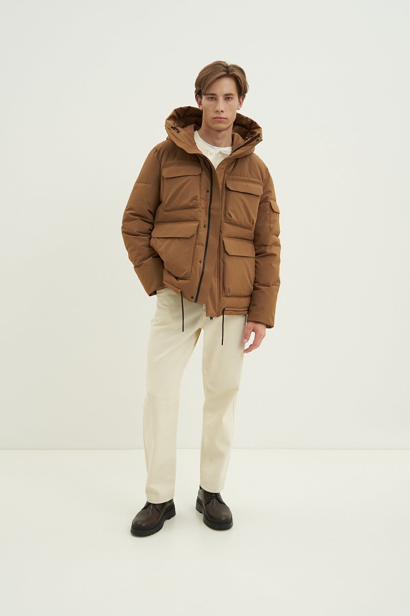 Куртка утепленная с капюшоном, Модель FAD21012, Фото №2