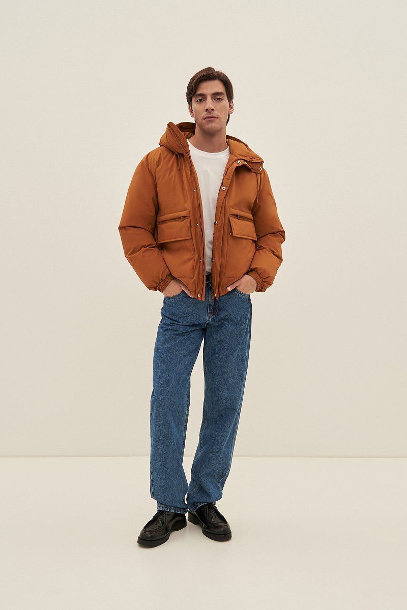 Мужская куртка с капюшоном, Модель FAD21015, Фото №3
