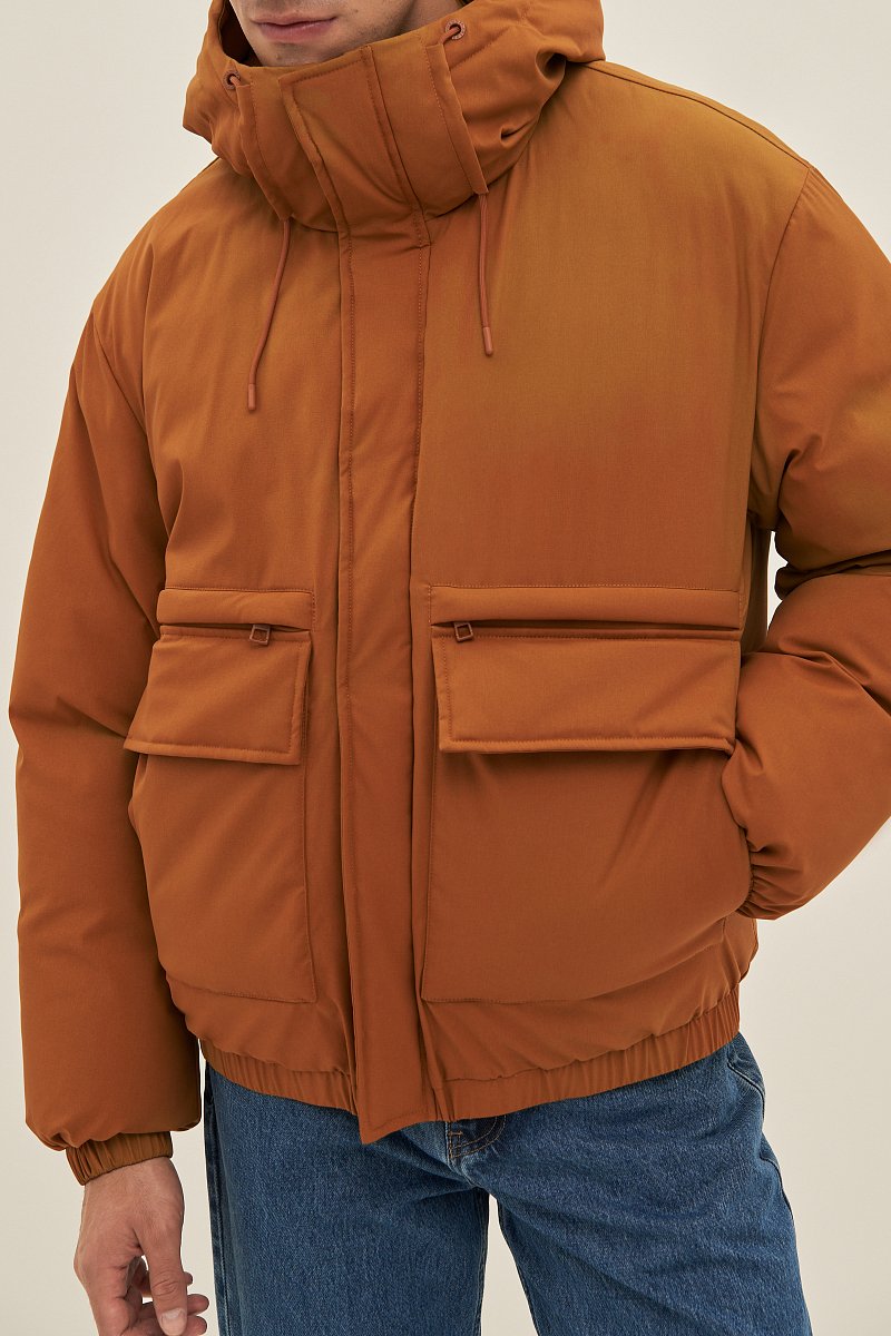 Мужская куртка с капюшоном, Модель FAD21015, Фото №4