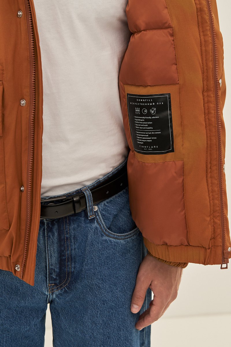 Куртка утепленная из термоткани, Модель FAD21015, Фото №7