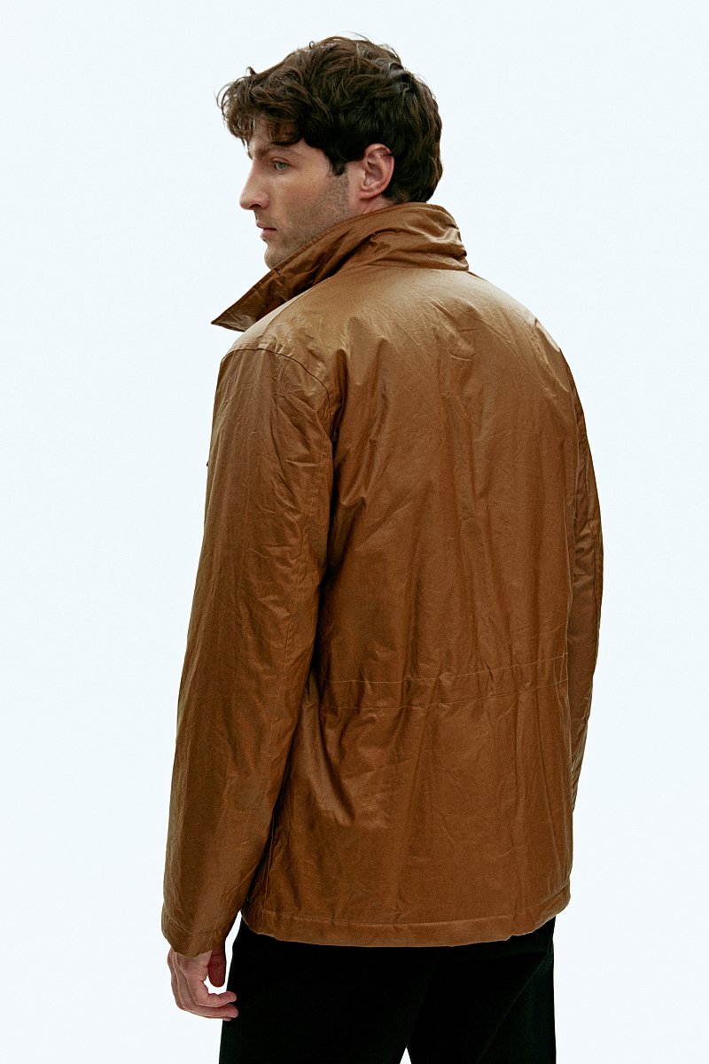 Куртка утепленная с воротником стойкой, Модель FAD21043, Фото №4