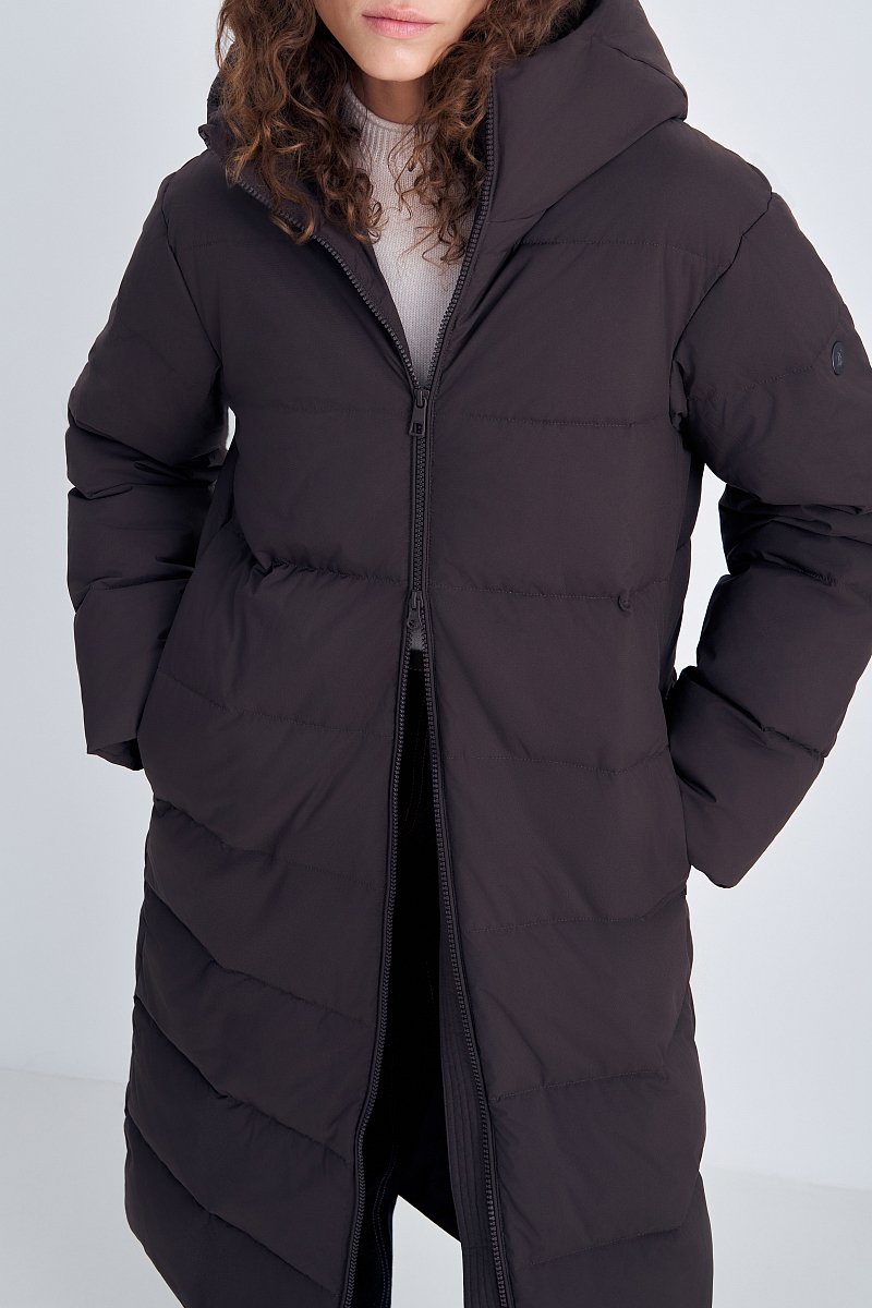 Пальто утепленное с утиным пухом, Модель FAD110100, Фото №2