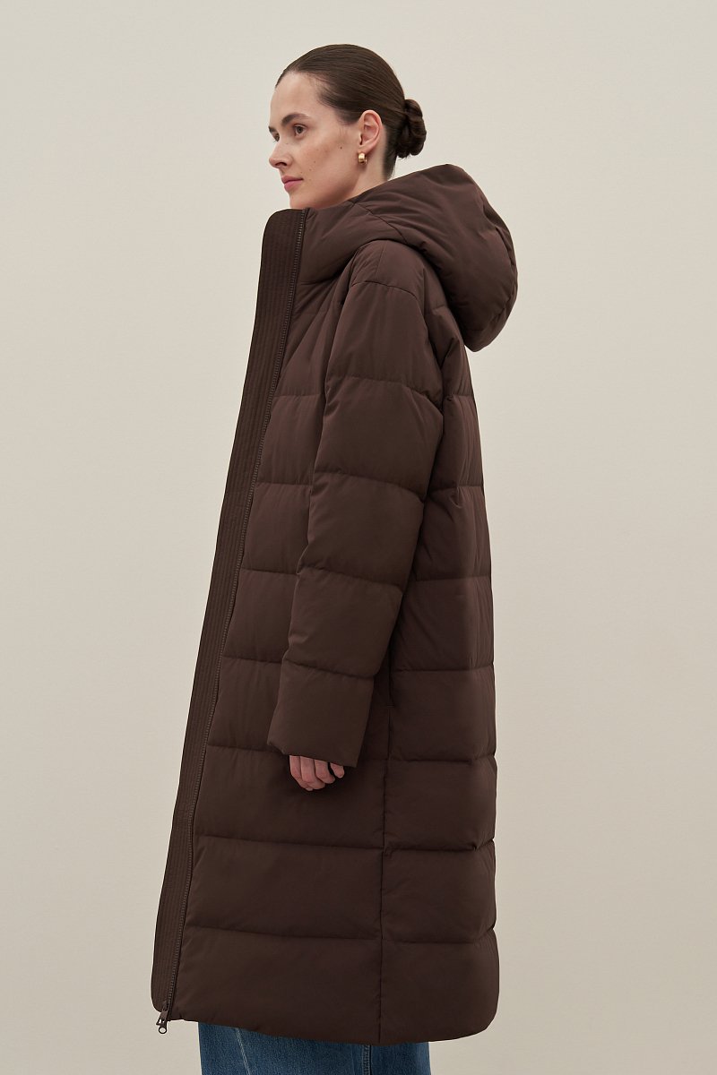 Пальто утепленное с утиным пухом, Модель FAD110100, Фото №3