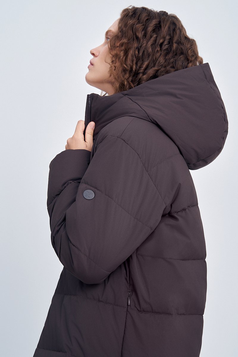 Пальто утепленное с утиным пухом, Модель FAD110100, Фото №6