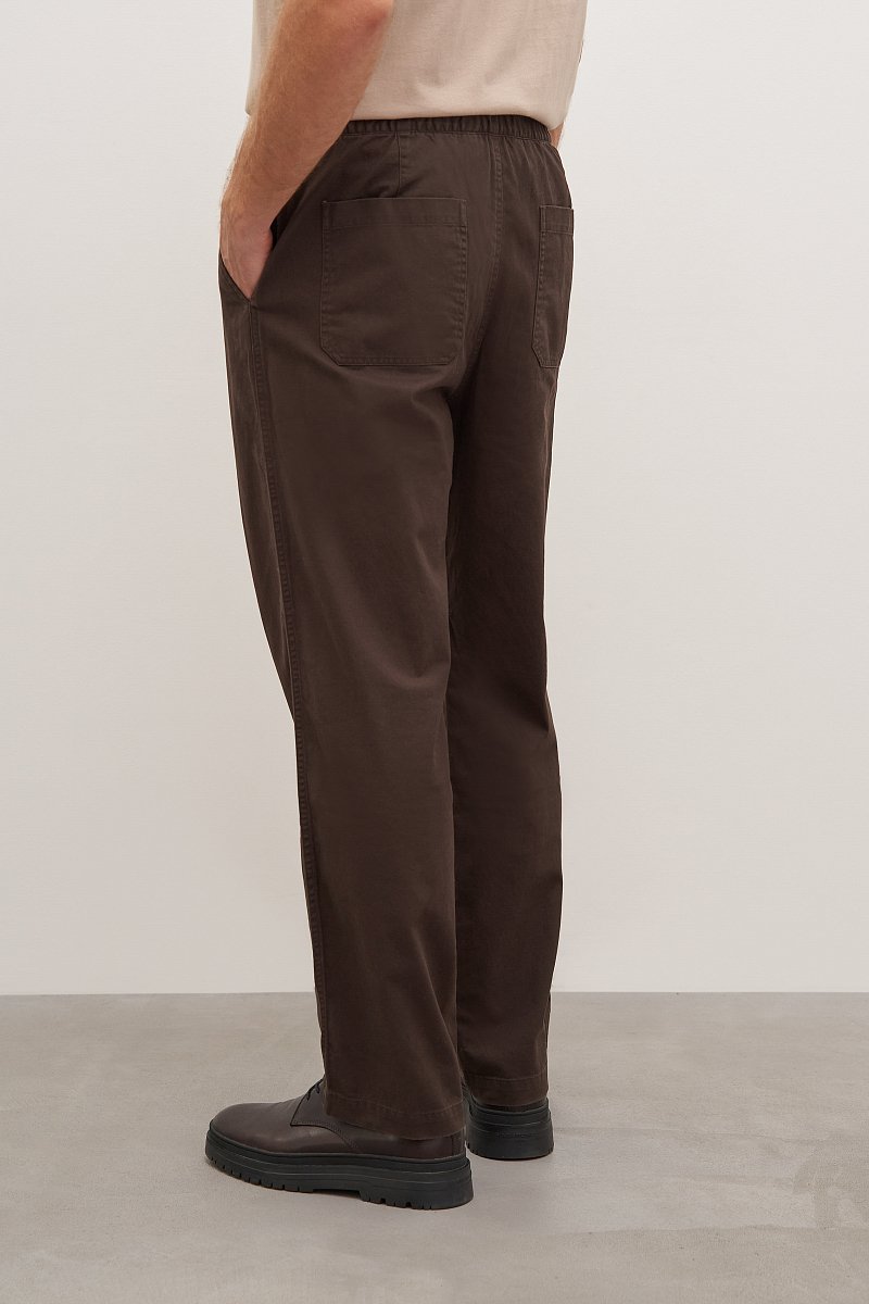 Мужские брюки прямого кроя, Модель FAD21037, Фото №4