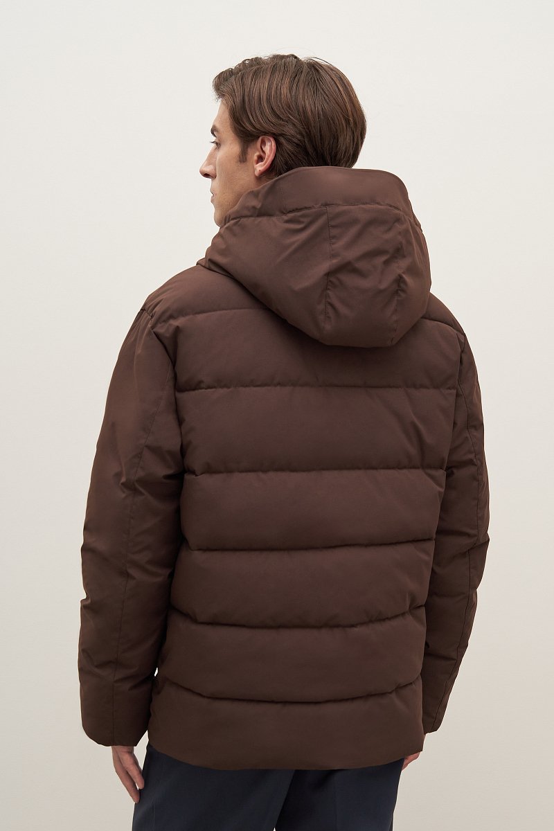 Куртка утепленная из водонепроницаемой ткани, Модель FAD21066, Фото №5