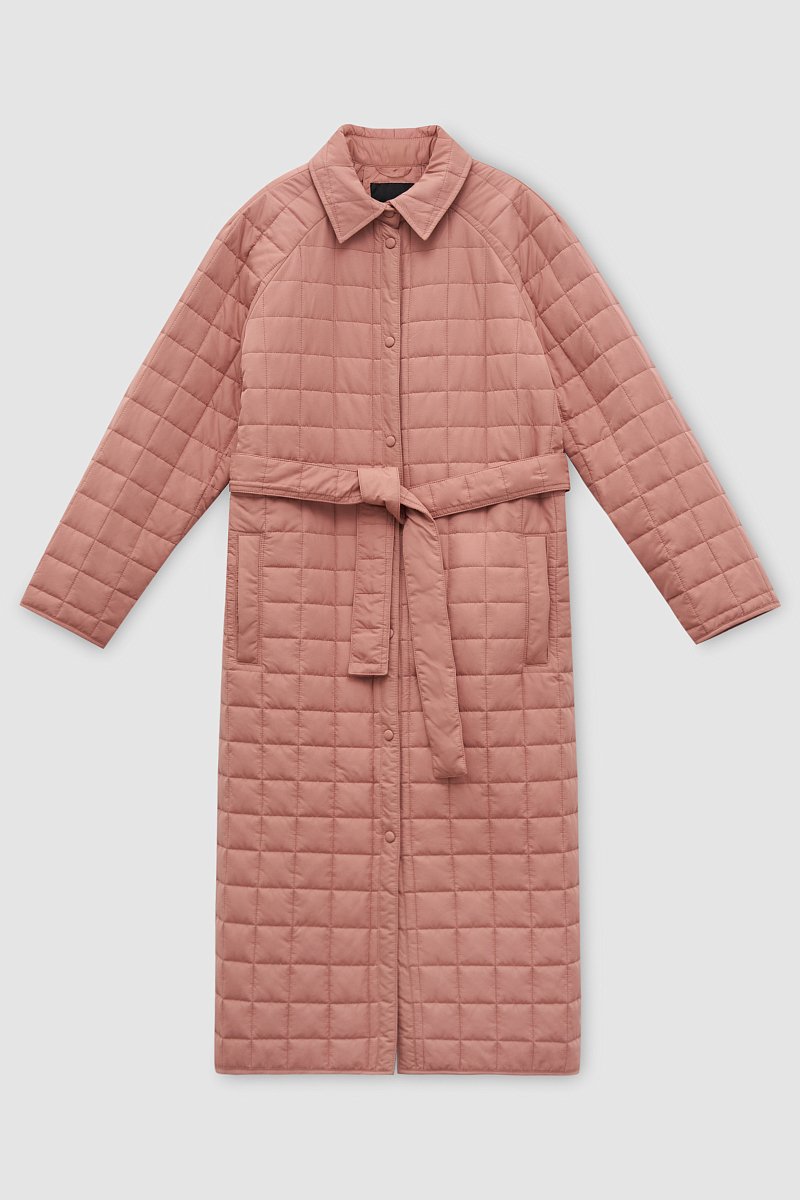 Стеганое утепленное женское пальто, Модель FAD11008, Фото №6