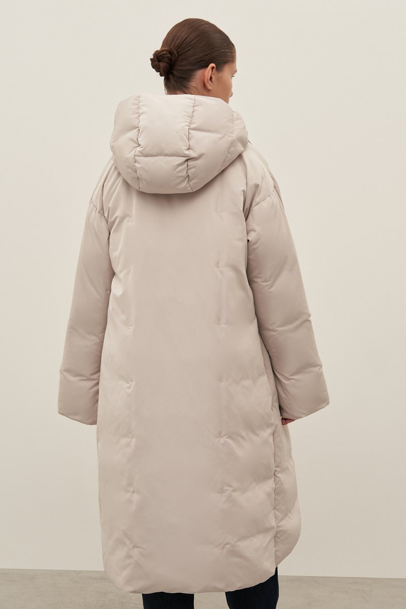 Пальто женское с капюшоном, Модель FAD11015, Фото №6