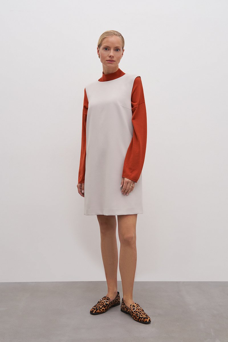 Женское платье с коротким рукавом, Модель FAD110175, Фото №3