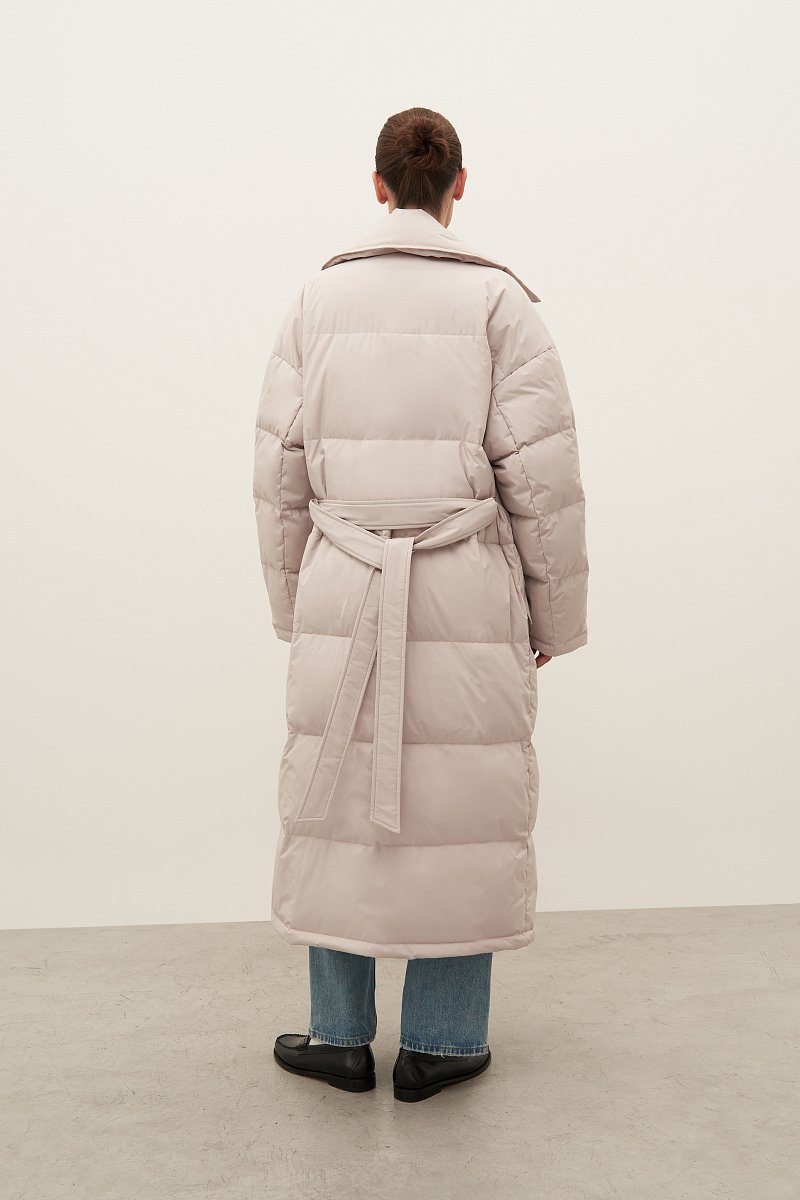 Стеганое женское пальто, Модель FAD11035, Фото №4