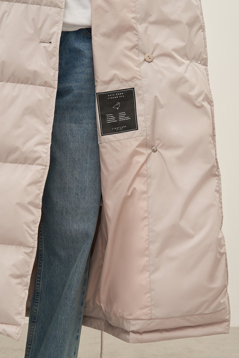 Стеганое женское пальто, Модель FAD11035, Фото №5