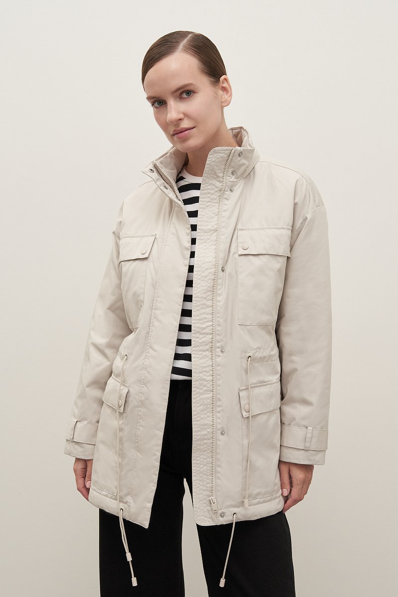 Женская куртка с капюшоном, Модель FAD11051, Фото №1