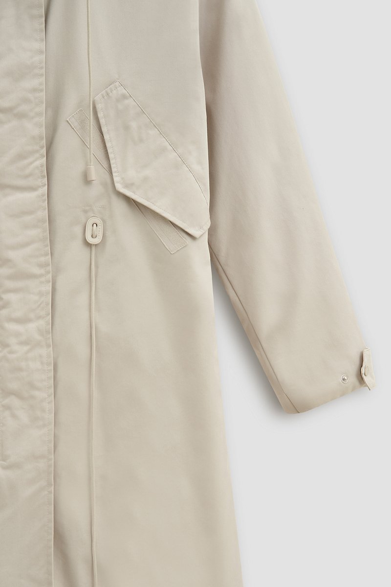 Пальто утепленное из хлопка с воротником стойкой, Модель FAD11052, Фото №6