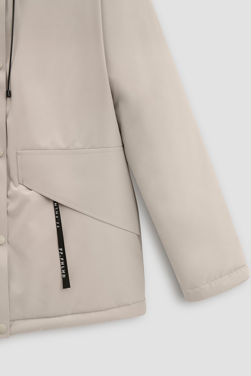 Куртка утепленная с контрастной отделкой, Модель FAD11059, Фото №7