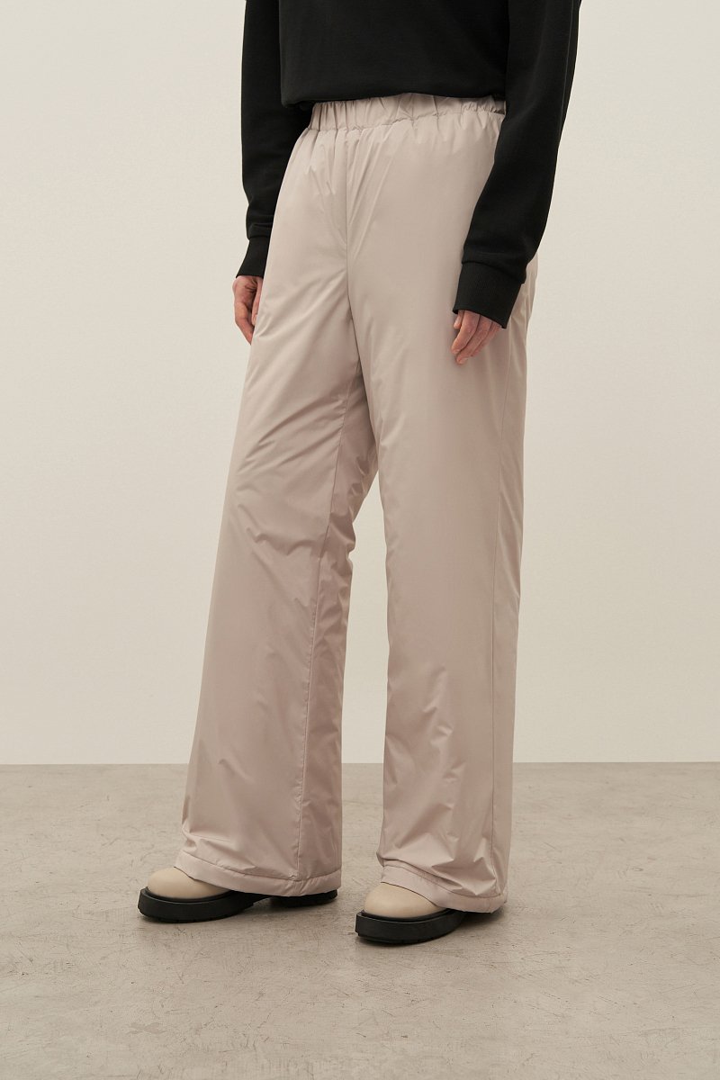 Утепленные женские брюки прямого кроя, Модель FAD11094, Фото №3