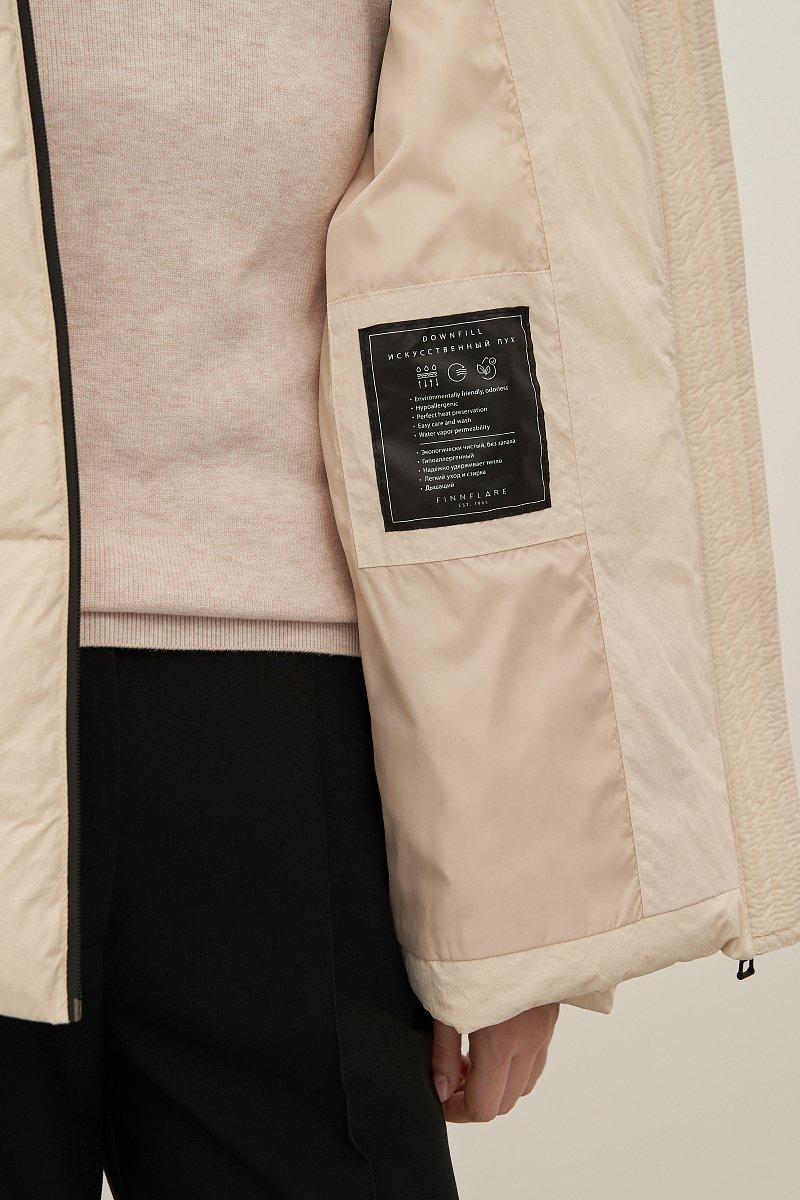 Куртка утепленная с воротником стойкой, Модель FAD11005, Фото №5
