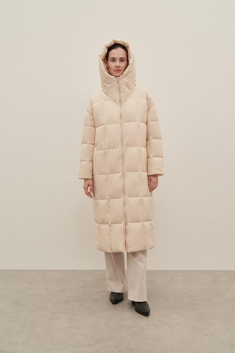 Утепленное женское пальто, Модель FAD11014, Фото №2