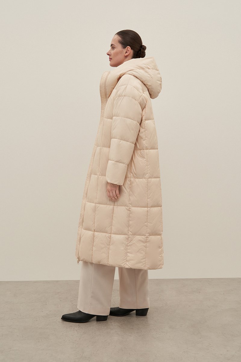 Пальто утепленное из водонепроницаемой ткани, Модель FAD11014, Фото №4