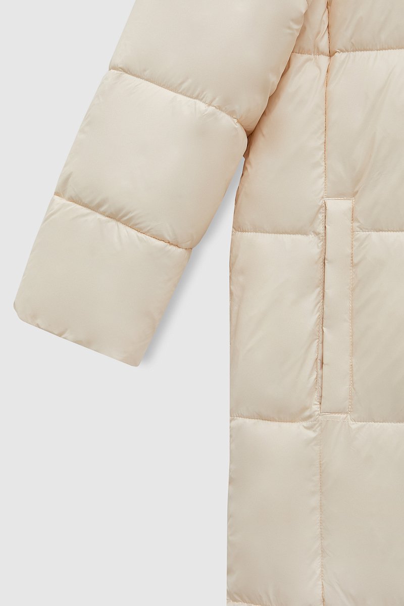 Пальто утепленное из водонепроницаемой ткани, Модель FAD11014, Фото №6