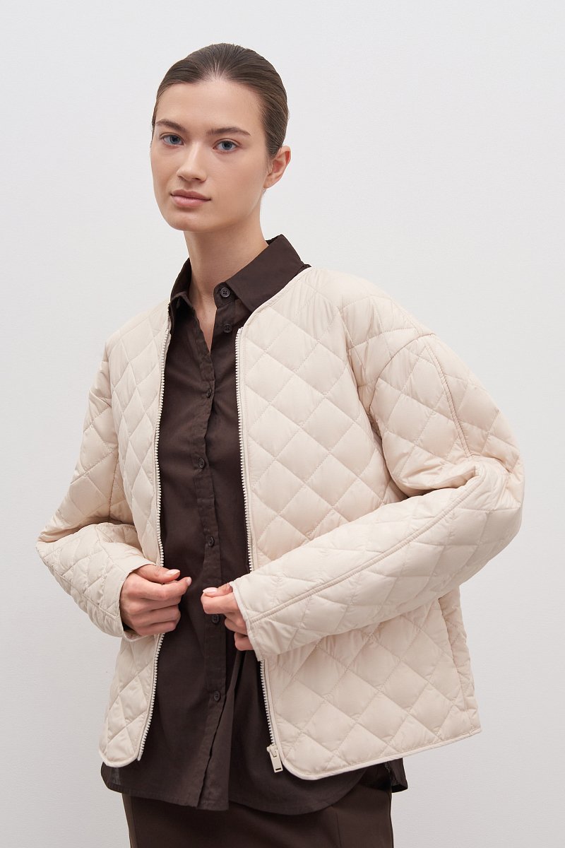 Стеганая женская куртка, Модель FAD11028, Фото №1