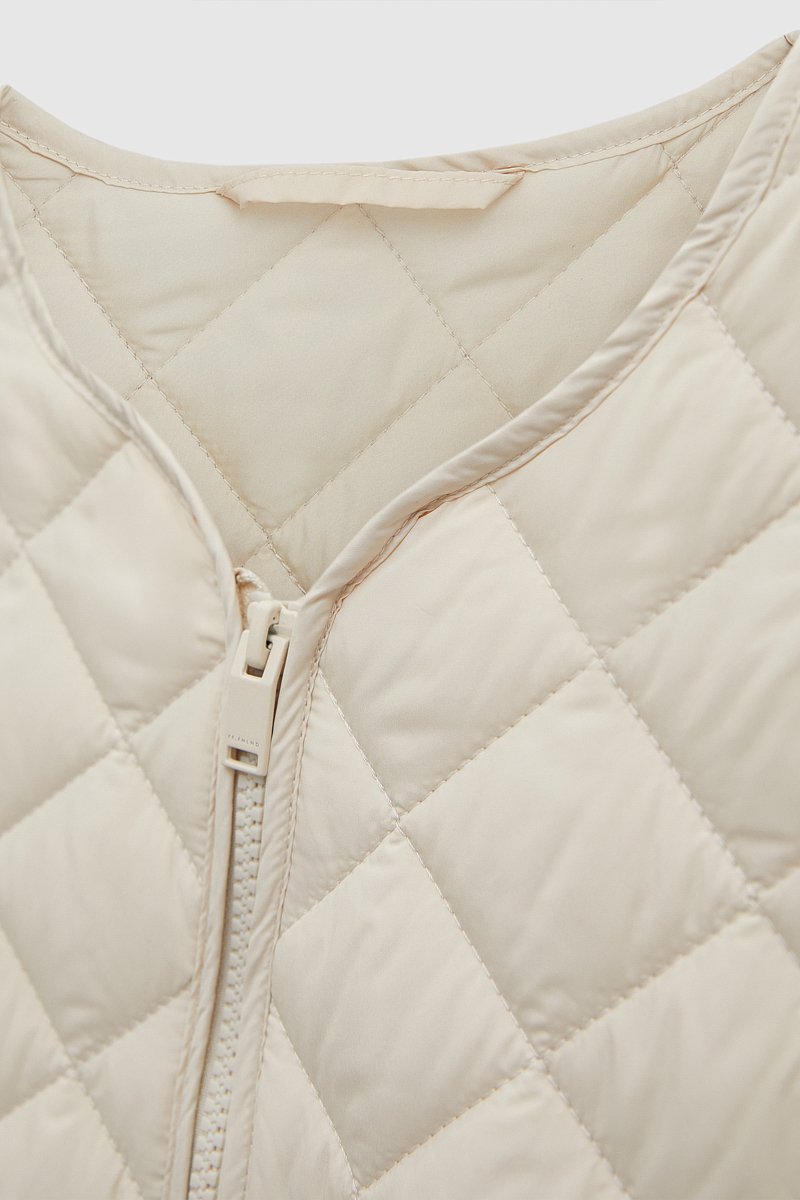 Куртка утепленная с округлым воротником, Модель FAD11028, Фото №6