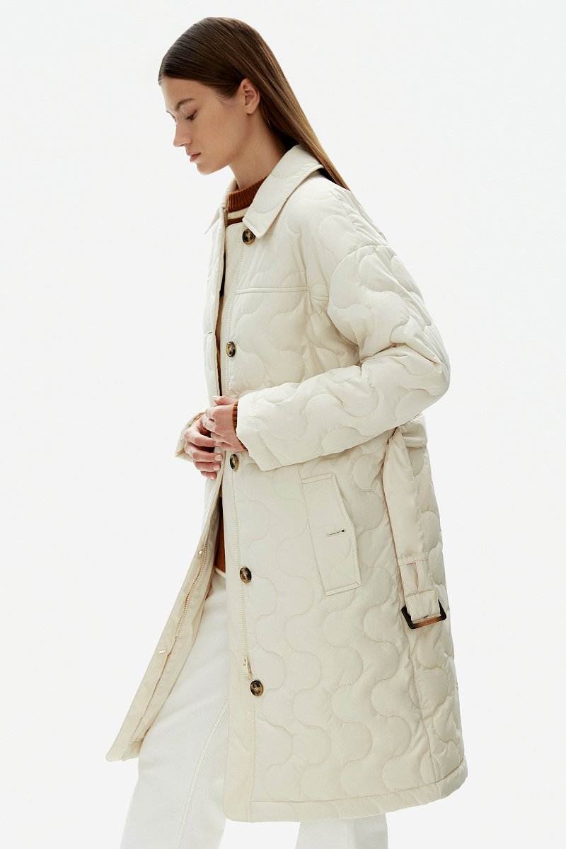 Утепленное женское пальто, Модель FAD11040, Фото №4