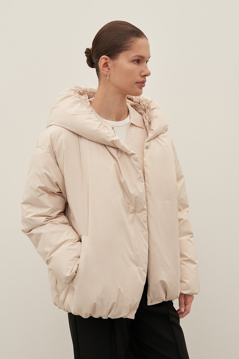 Куртка женская с капюшоном, Модель FAD11041, Фото №3