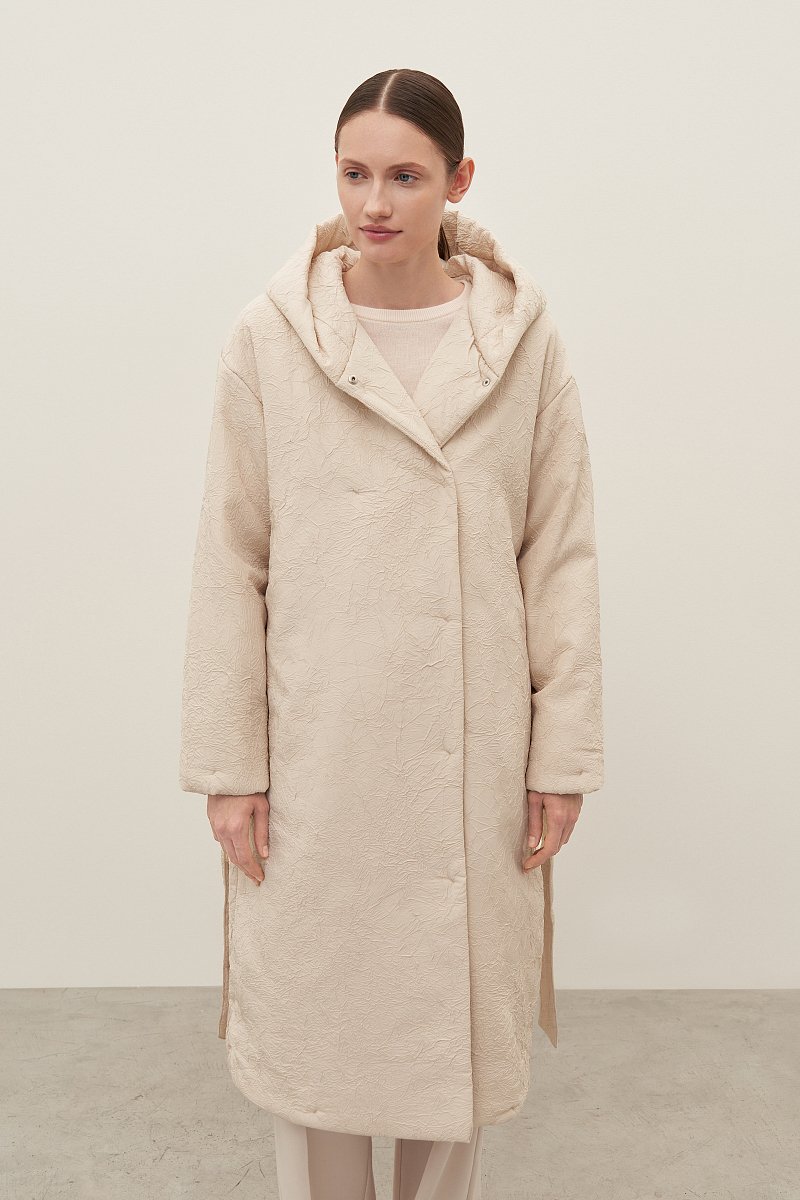 Стеганое женское пальто, Модель FAD11044, Фото №1