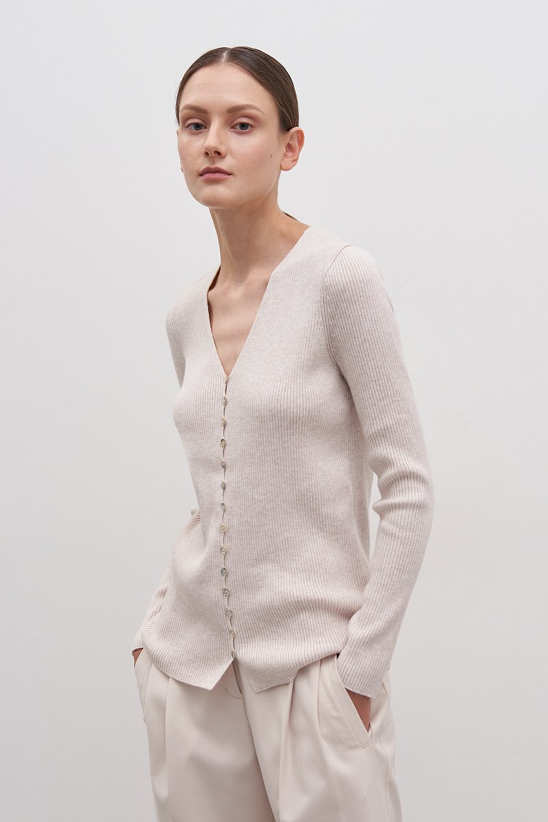 Трикотажный женский кардиган, Модель FAD11139, Фото №4