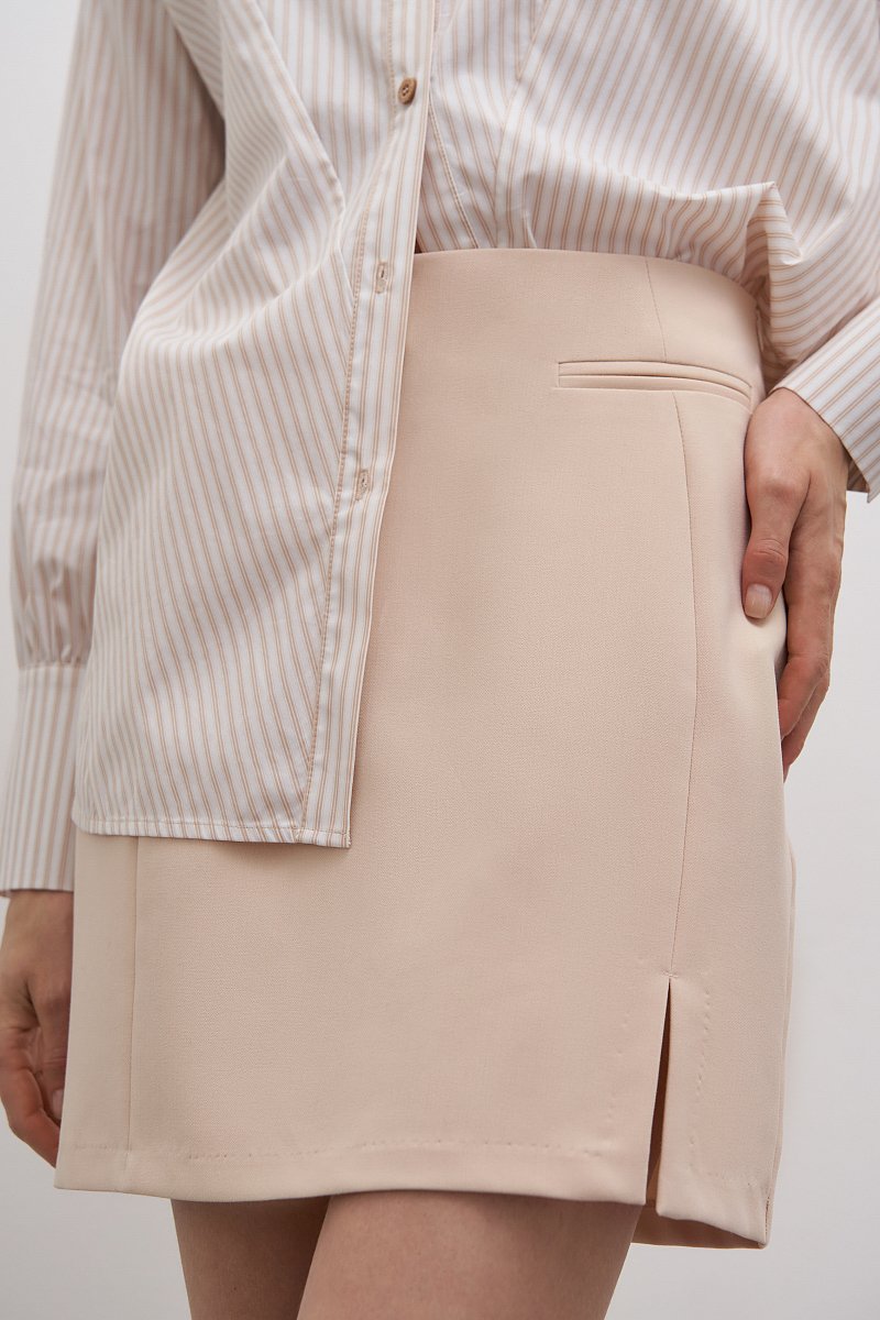 Базовая юбка прямого силуэта, Модель FAD110236, Фото №3