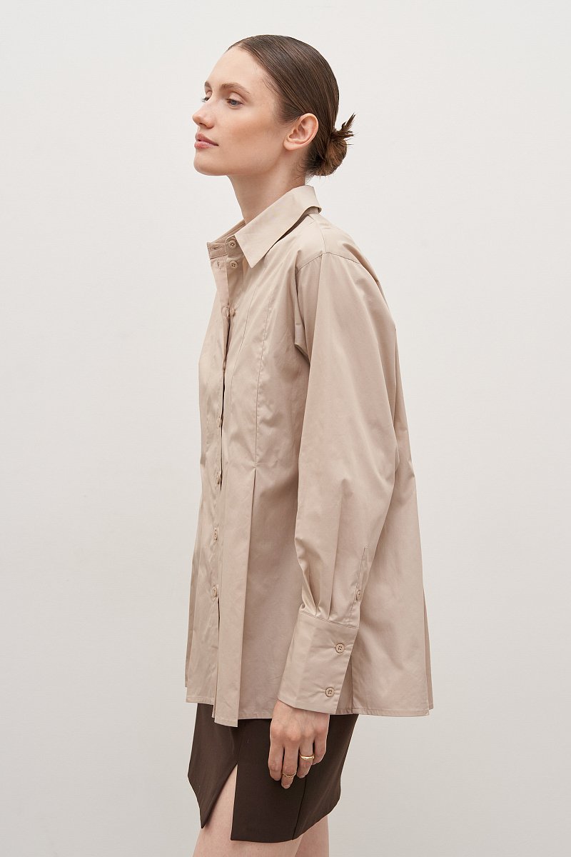 женская рубашка из хлопка, Модель FAD110246, Фото №4