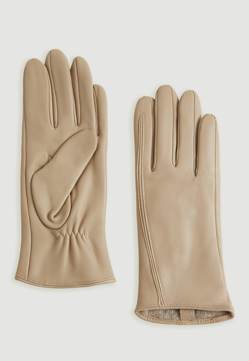 Перчатки из натуральной кожи