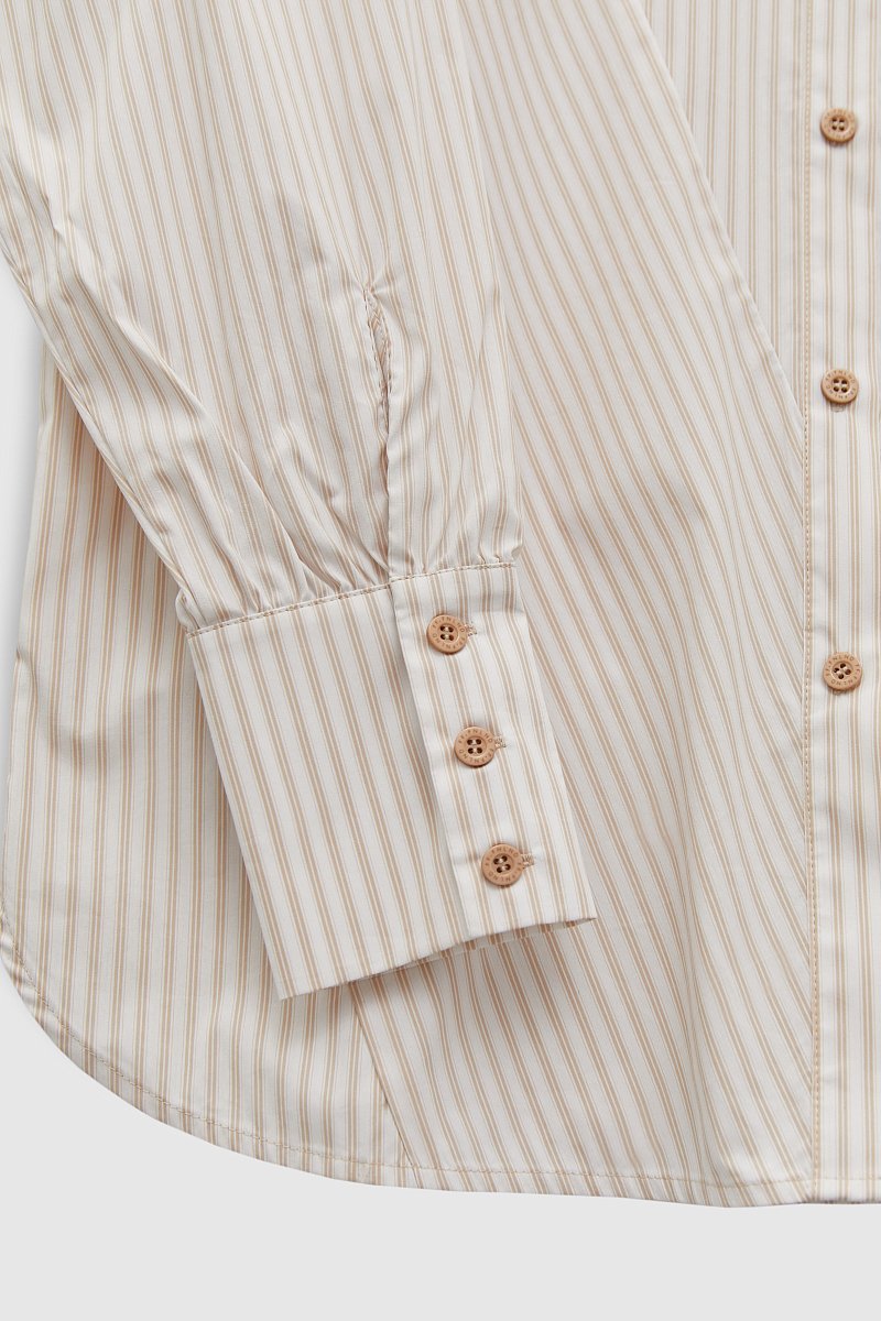 Женская блузка-рубашка с хлопком, Модель FAD110109, Фото №6