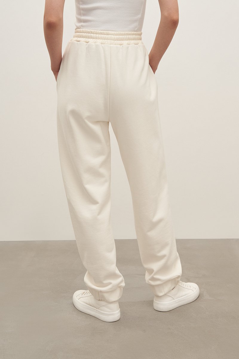 Женские брюки-джоггеры из хлопка, Модель FAD110138, Фото №4
