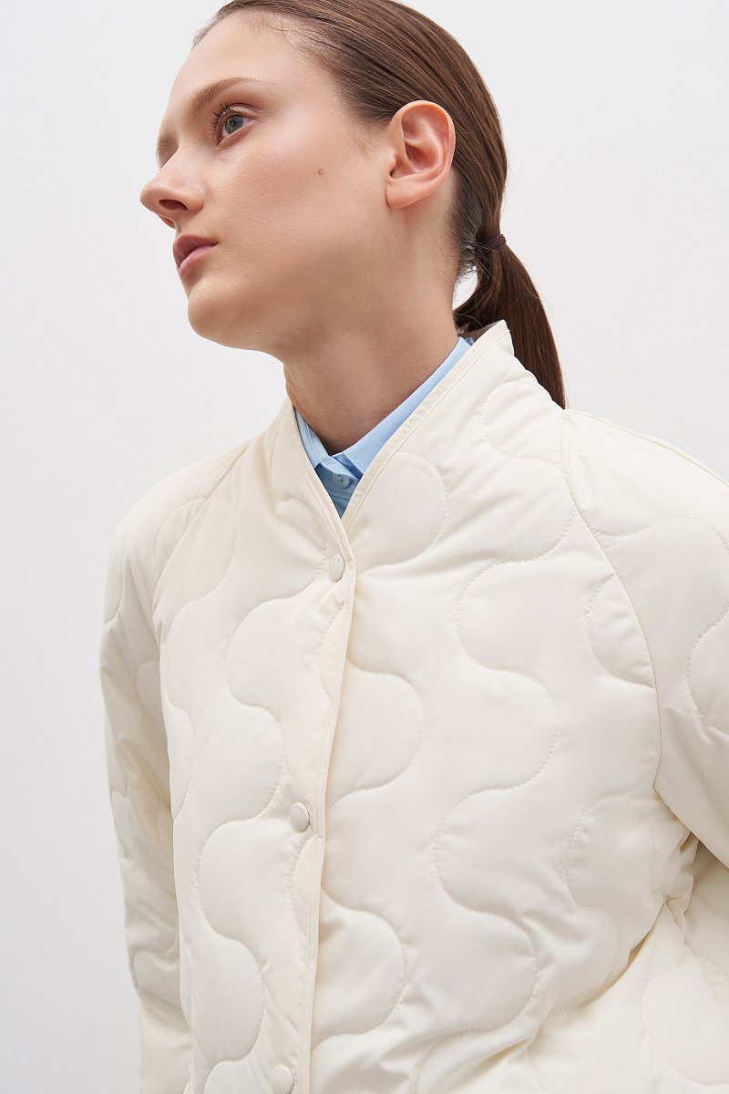 Куртка утепленная с воротником стойкой, Модель FAD110212, Фото №3