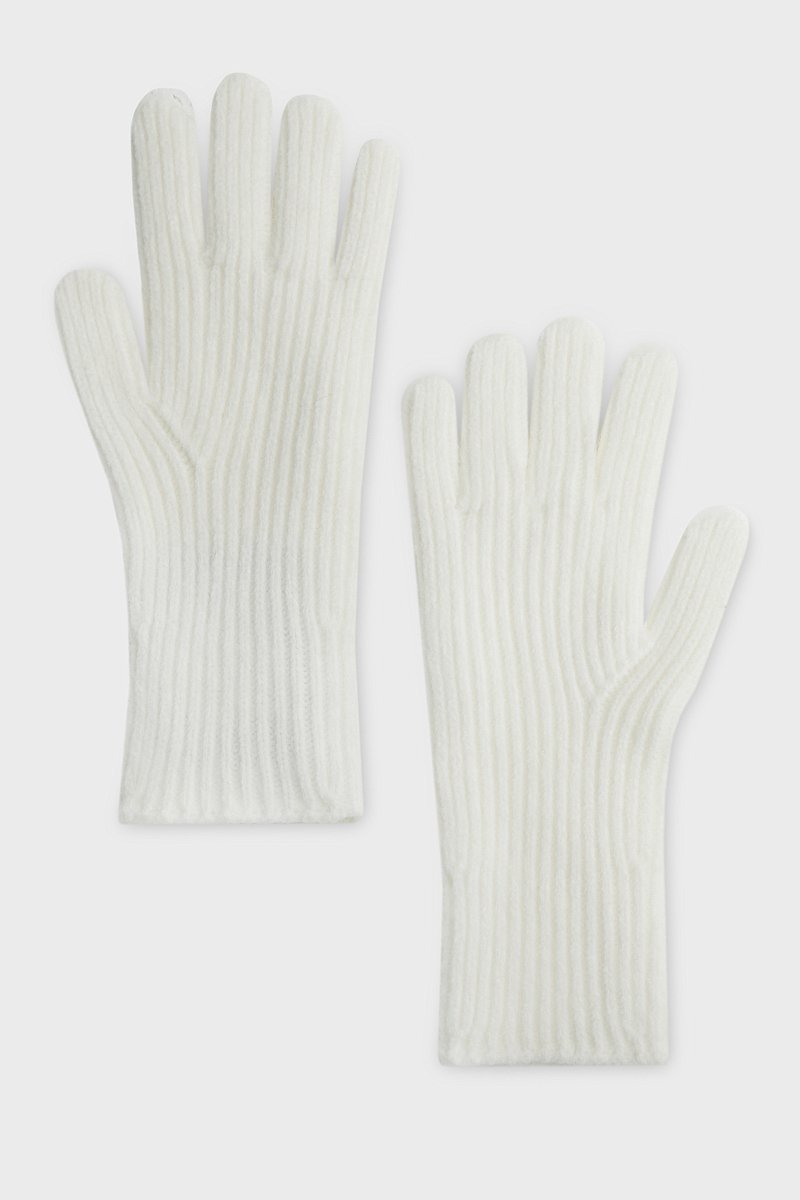 Трикотажные женские перчатки, Модель FAD111108, Фото №2