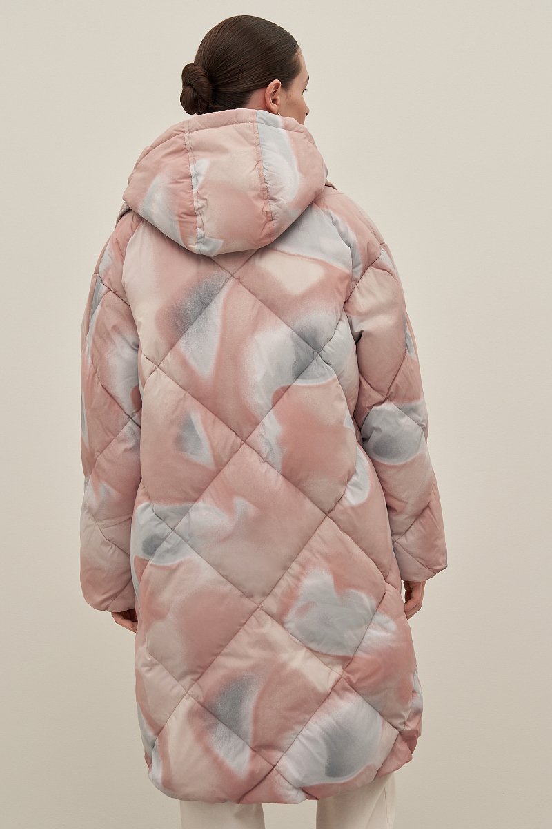 Пальто утепленное с воротником стойкой, Модель FAD11002, Фото №4
