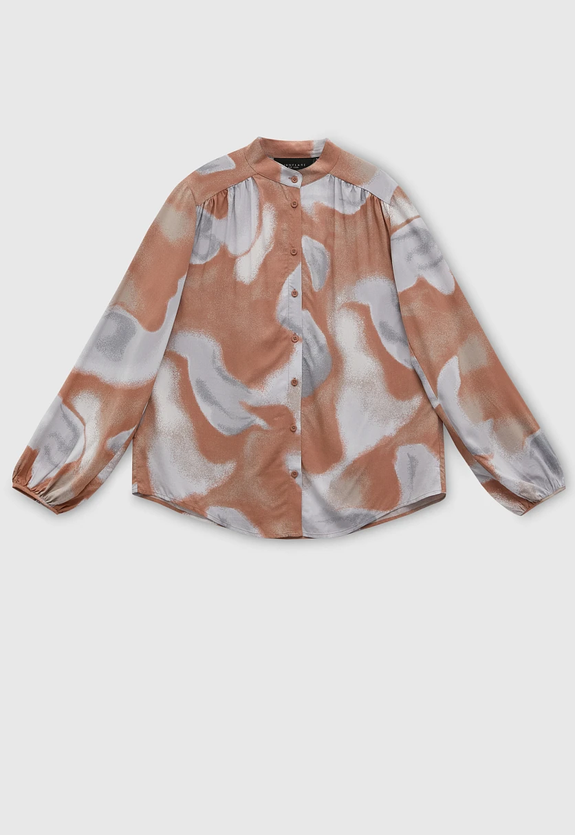 Блузка с воротником-стойкой, Модель FAD110251, Фото №7