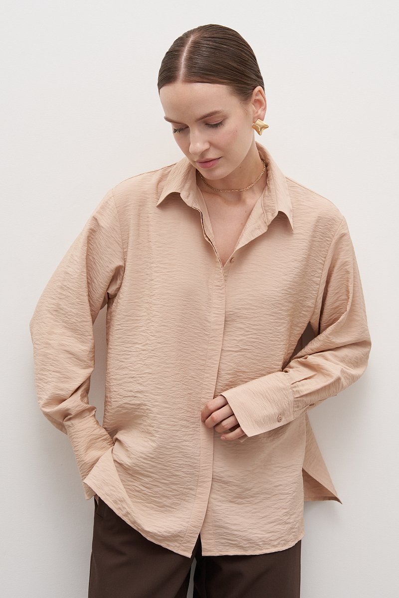 рубашка женская с вискозой, Модель FAD110279R, Фото №1