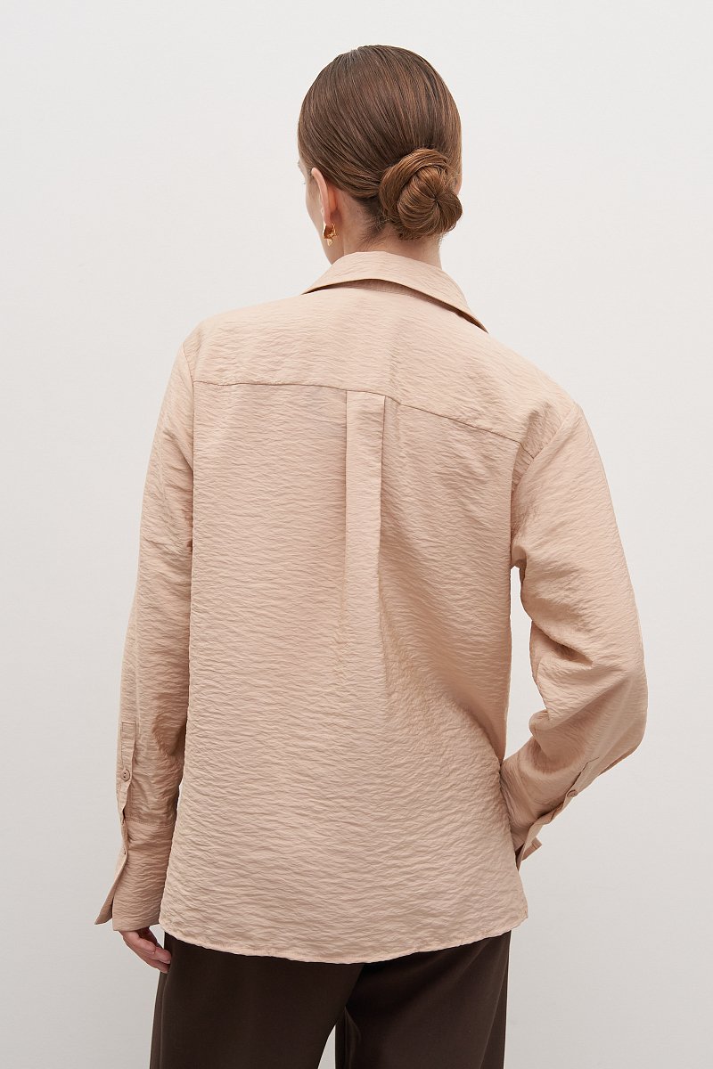 рубашка женская с вискозой, Модель FAD110279R, Фото №4
