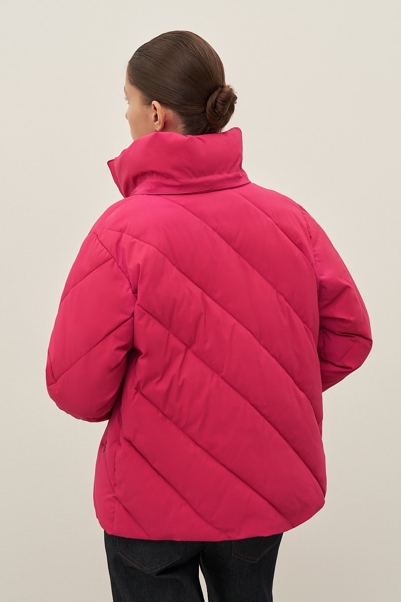 Куртка утепленная женская из термоткани, Модель FAD11066, Фото №4