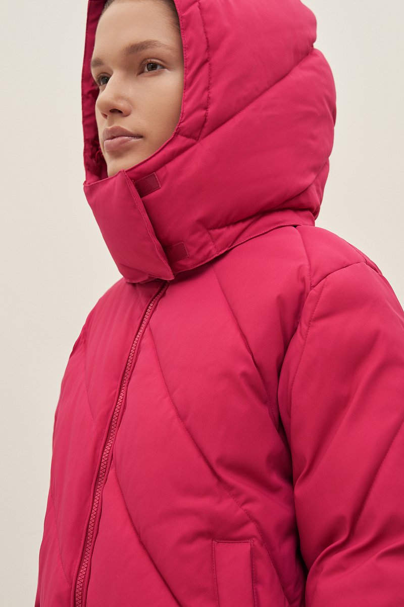 Куртка утепленная женская из термоткани, Модель FAD11066, Фото №6