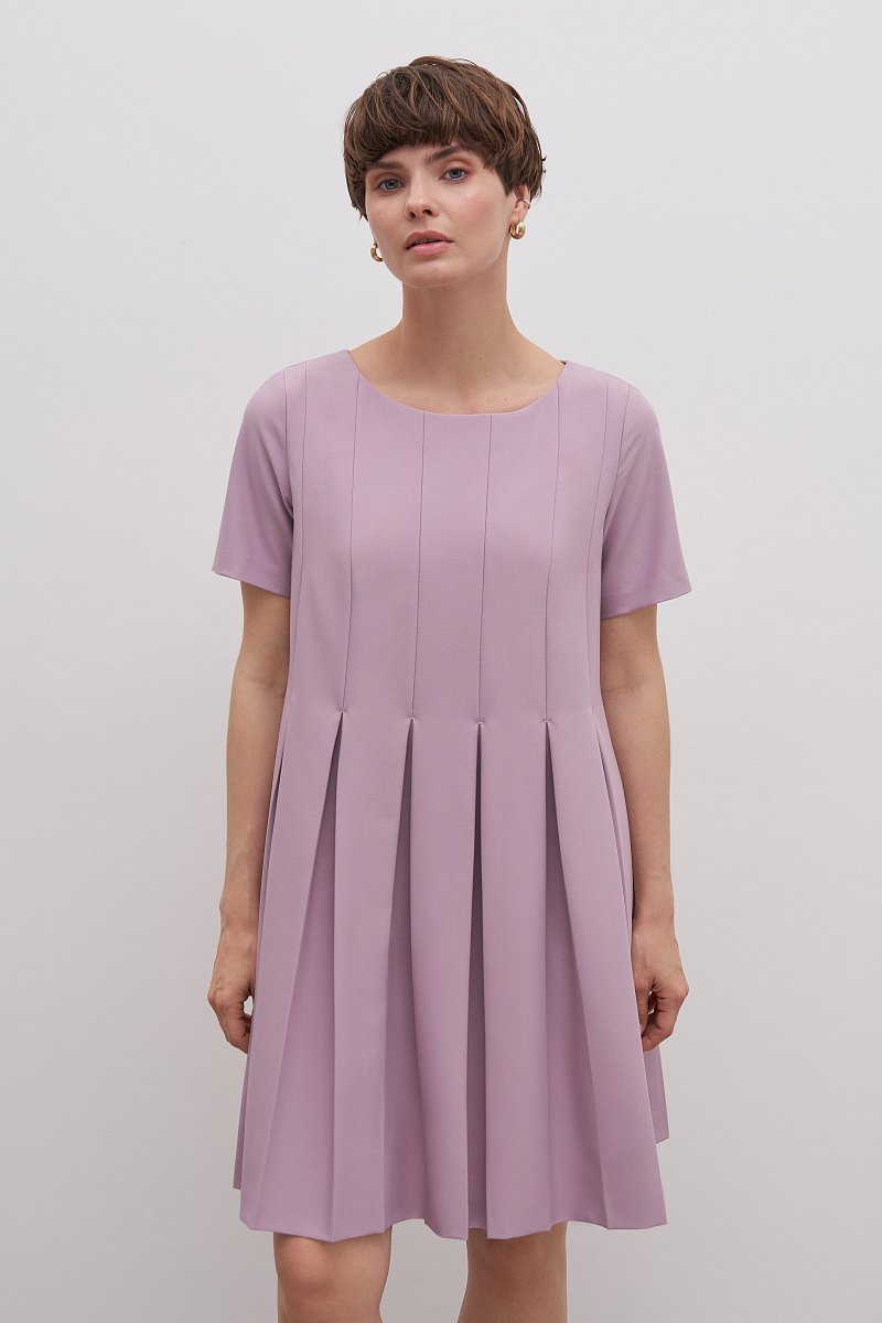 Женское платье с коротким рукавом, Модель FAD110147, Фото №2