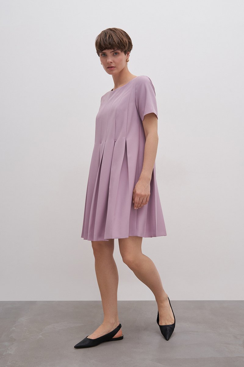 Женское платье с коротким рукавом, Модель FAD110147, Фото №3