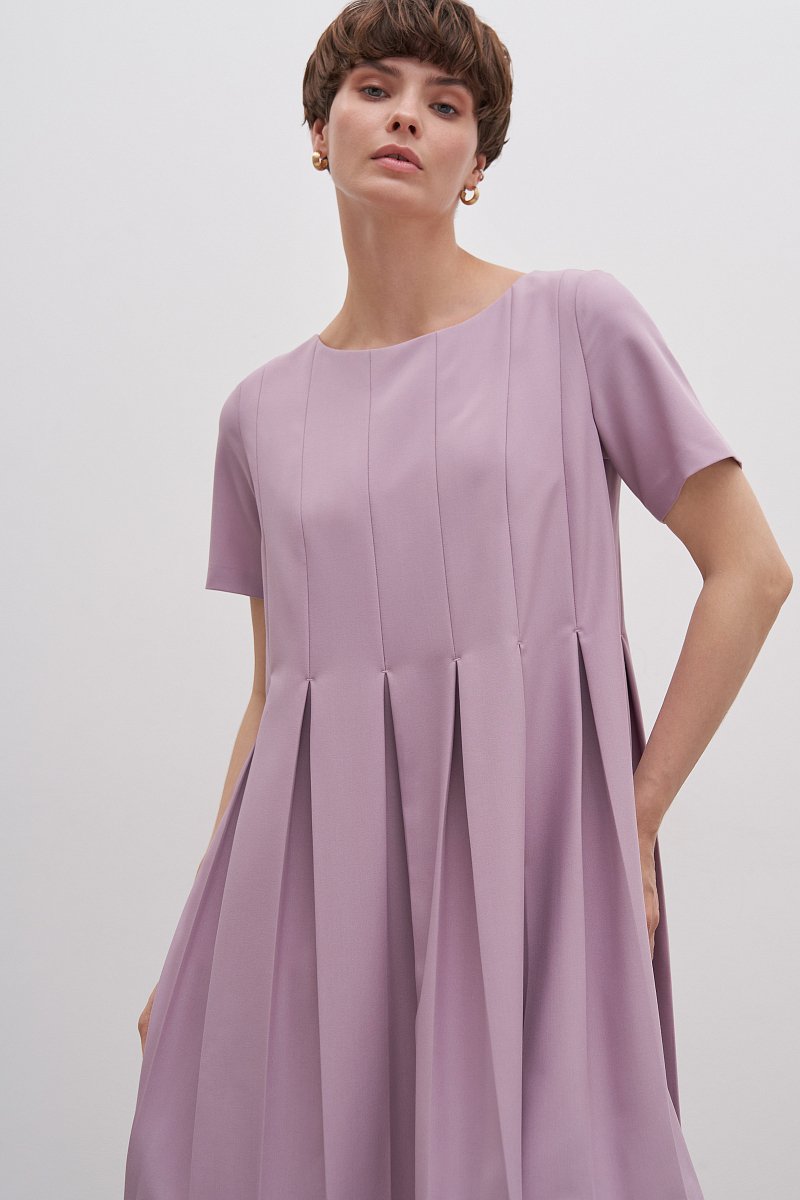 Платье женское с коротким рукавом, Модель FAD110147, Фото №4